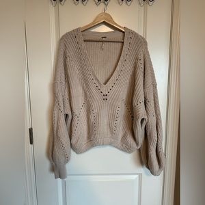 Chunky knit Free People Sweater